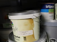 Partij verf bestaande uit o.a. ppg façade topcoat gevelverf matt, sikkens alphatex sf, primer, diepgrond, perfax wandlijm, wijzonol gevelcoat & caparo muresko buitenmuurverf - afbeelding 14 van  16