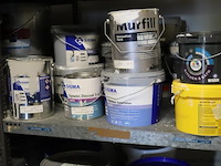 Partij verf bestaande uit o.a. ppg sigmatex binnenmuurverf superlatex, murfill renovatie verf, sigma zinccoat, global paint spacfinish & sikkens alpatex sf matte muurverf - afbeelding 3 van  10