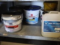 Partij verf bestaande uit o.a. ppg sigmatex binnenmuurverf superlatex, murfill renovatie verf, sigma zinccoat, global paint spacfinish & sikkens alpatex sf matte muurverf - afbeelding 6 van  10