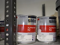 Partij verf bestaande uit o.a. ppg sigmatex binnenmuurverf superlatex, murfill renovatie verf, sigma zinccoat, global paint spacfinish & sikkens alpatex sf matte muurverf - afbeelding 8 van  10