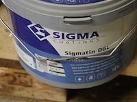 Partij verf bestaande uit o.a. sigma facade topcoat matt, stigmatex superlatex matt & sigmatin dgl - afbeelding 2 van  11