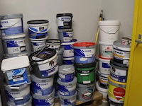 Partij verf bestaande uit o.a. sigma facade topcoat matt, stigmatex superlatex matt & sigmatin dgl - afbeelding 1 van  11