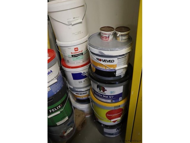Partij verf bestaande uit o.a. sigma facade topcoat matt, stigmatex superlatex matt & sigmatin dgl - afbeelding 5 van  11