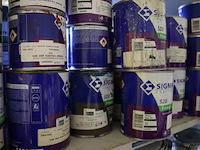 Partij verf bestaande uit o.a. sigma primer, ppg s2u grondverf allure, veveo rain guard, urethan primer 4s & sikkens rubbol primer - afbeelding 24 van  24