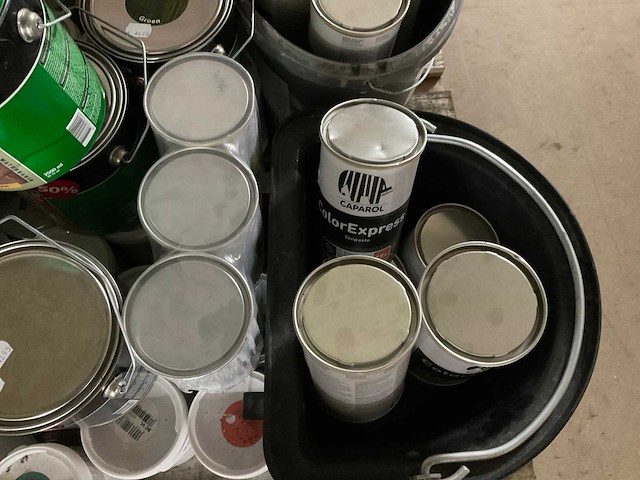Partij verf en beits - afbeelding 3 van  4