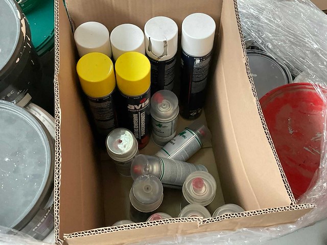 Partij verf en kit - afbeelding 3 van  4
