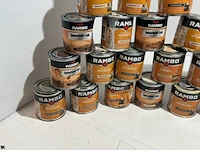 Partij verf en lakken 250ml rambo - afbeelding 2 van  5