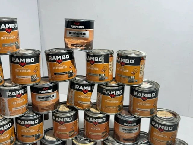 Partij verf en lakken 250ml rambo - afbeelding 4 van  5