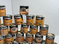 Partij verf en lakken 250ml rambo - afbeelding 4 van  5