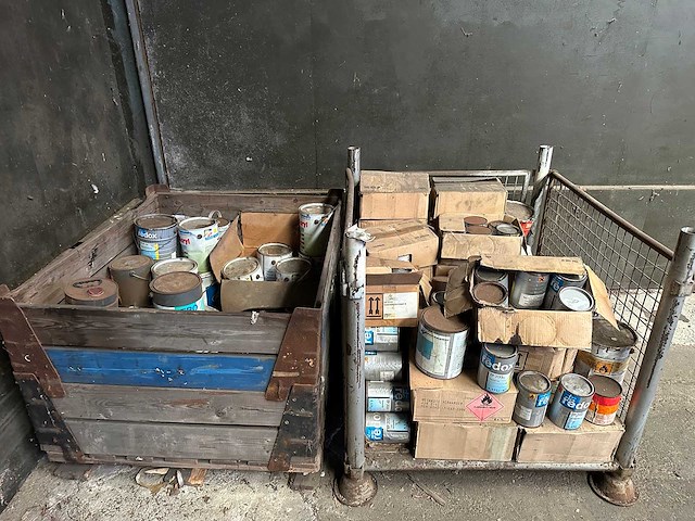 Partij verfblikken - afbeelding 2 van  4