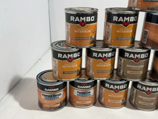 Partij verfproducten 0.25l, rambo - afbeelding 2 van  4