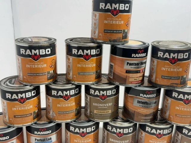 Partij verfproducten 0.25l, rambo - afbeelding 3 van  4