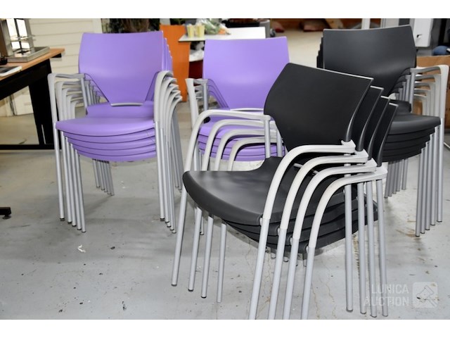 Partij vergaderstoelen - afbeelding 1 van  7