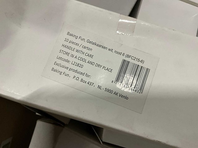 Partij verjaardagskaars - afbeelding 4 van  5