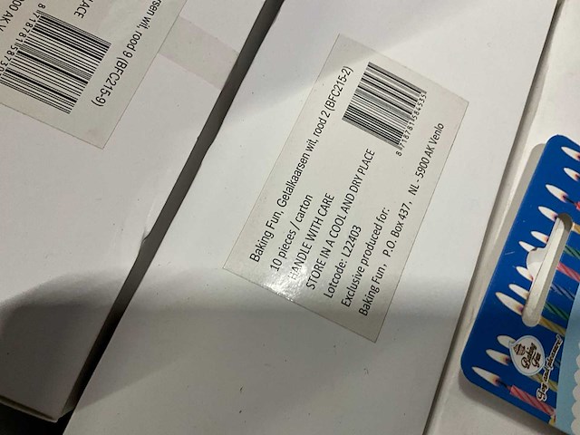 Partij verjaardagskaars - afbeelding 5 van  5