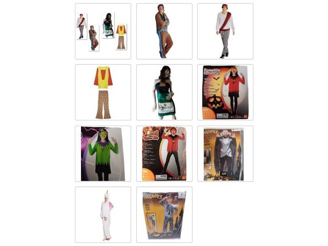 Partij verkleedkleding 50 stuks mix geleverd - afbeelding 2 van  3