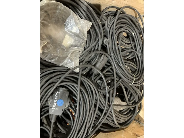Partij verlengkabels, 220v - afbeelding 4 van  5