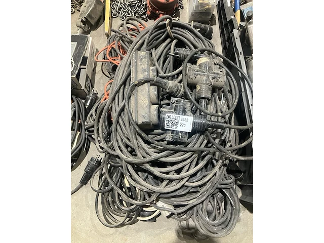 Partij verlengkabels, 220v - afbeelding 1 van  3