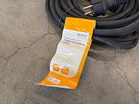 Partij verlengkabels – o.a. brennenstuhl 25 m rubberkabels (3x) - afbeelding 4 van  4
