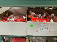 Partij verlichte veiligheid hesjes - afbeelding 2 van  2