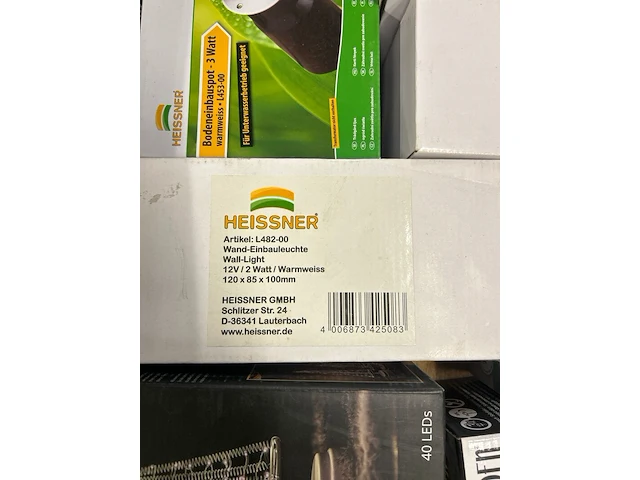 Partij verlichting w.o. heissner, gassia - afbeelding 7 van  8