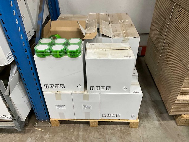 Partij verpakkingsmaterialen - afbeelding 1 van  4