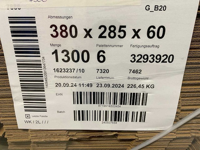Partij verpakkingsmaterialen - afbeelding 8 van  12