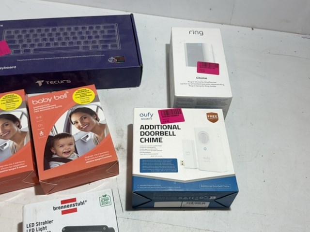 Partij verschillende artikelen, eufy ring, retourproducten, 9 stuks - afbeelding 3 van  5