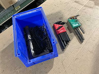 Partij verschillende inbussleutels - afbeelding 2 van  4