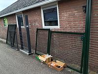 Partij verschillende stalen tuinpoorten - afbeelding 1 van  12
