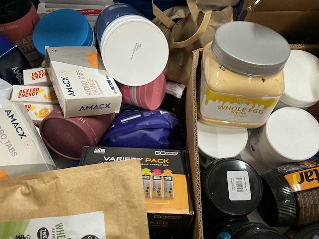 Partij verschillende voedingssupplement - afbeelding 5 van  8