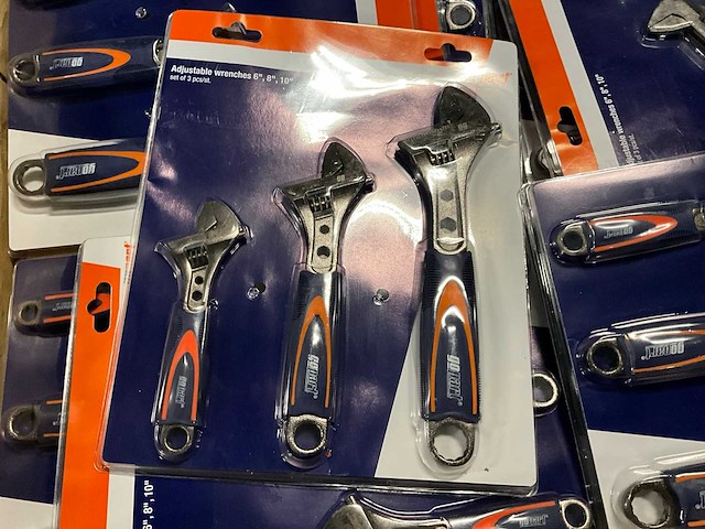 Partij verstelbare moersleutelset 6"/8"/10" - afbeelding 2 van  4