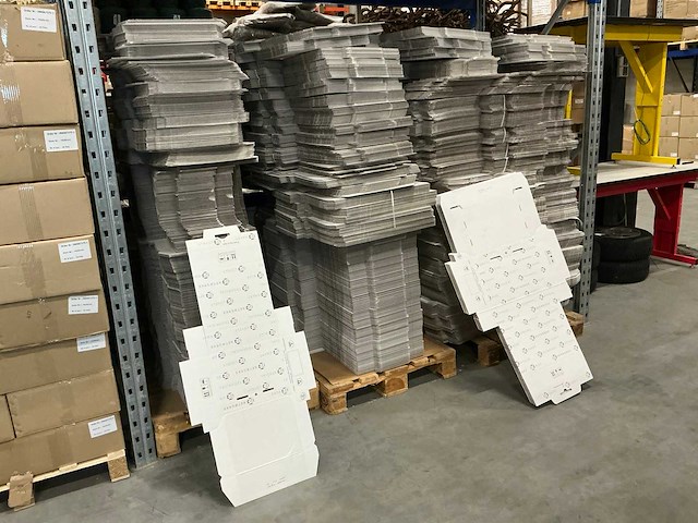 Partij verzend dozen bedrukt (4000x) - afbeelding 1 van  6