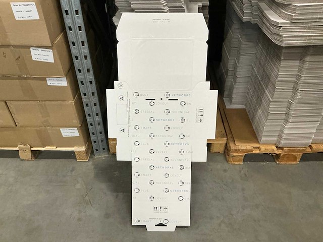 Partij verzend dozen bedrukt (4000x) - afbeelding 5 van  6