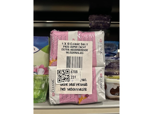 Partij verzorgingsartikelen w.o. handgel w.o. tena disceet, tampax, viraqur - afbeelding 2 van  6