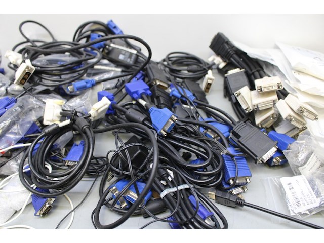 Partij vga en dvi kabels en toebehoren - afbeelding 6 van  11