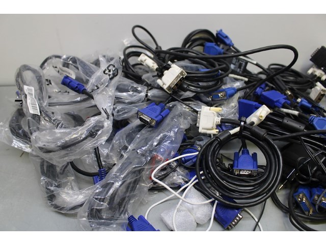 Partij vga en dvi kabels en toebehoren - afbeelding 10 van  11