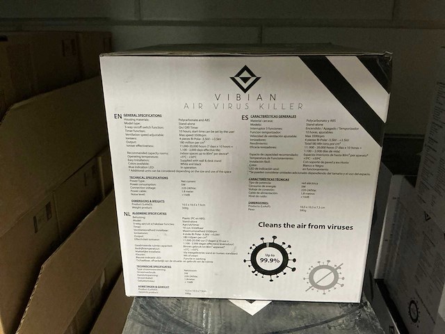 Partij vibian air virus killer (10x) - afbeelding 5 van  6