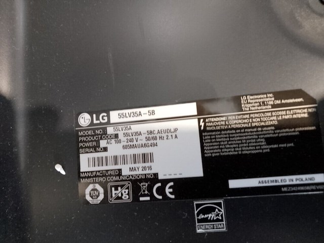 Partij videowall, lg, 4x 55lv35a-5b - afbeelding 5 van  14