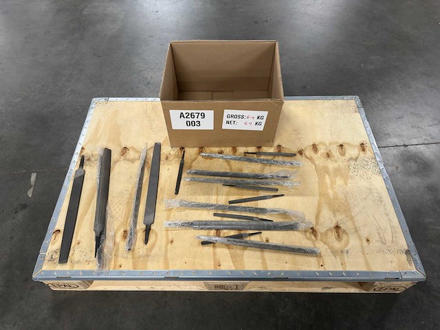 Partij vijlen (10x) - afbeelding 1 van  6