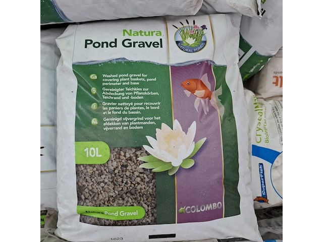 Partij vijvergrind en filtermateriaal o.a. zeolite, superfish - afbeelding 2 van  11