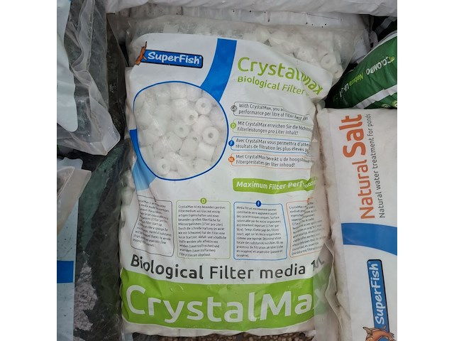 Partij vijvergrind en filtermateriaal o.a. zeolite, superfish - afbeelding 8 van  11