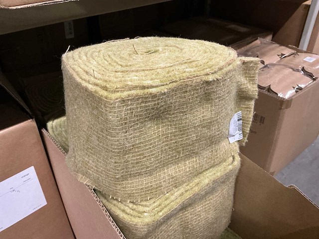 Partij vilt met juteweefsel 15cm (60x) - afbeelding 1 van  5
