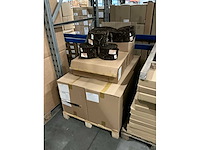 Partij vilt raw 15cmx5mtr bruin (90x) - afbeelding 2 van  3