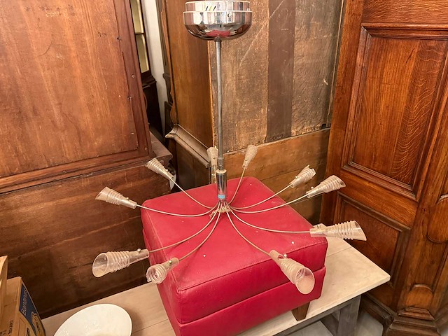 Partij vintage en antieke meubelen en decoratie - afbeelding 8 van  27