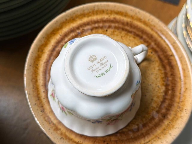 Partij vintage servies, glaswerk - afbeelding 3 van  12