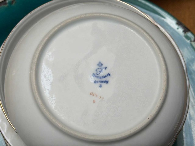 Partij vintage servies, glaswerk - afbeelding 4 van  12