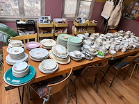 Partij vintage servies, glaswerk - afbeelding 1 van  12