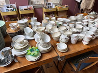 Partij vintage servies, glaswerk - afbeelding 5 van  12