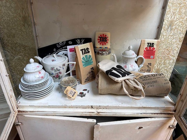 Partij vintage servies, glaswerk - afbeelding 8 van  12